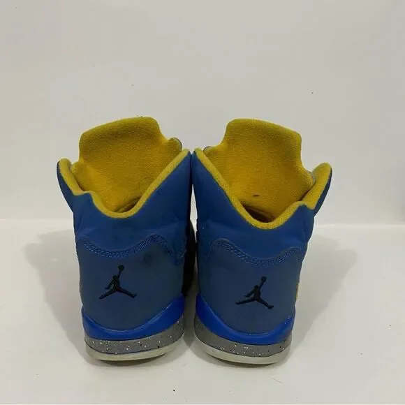 Air Jordan 5 Retro Laney Varsity Royal Blue Sneakers - Picture 5 of 8
